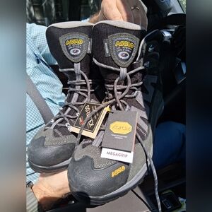 Asolo Black Hiking Boots Durable Outdoor Footwear